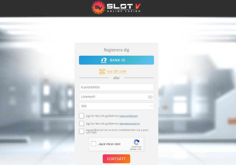 Slot V lobby