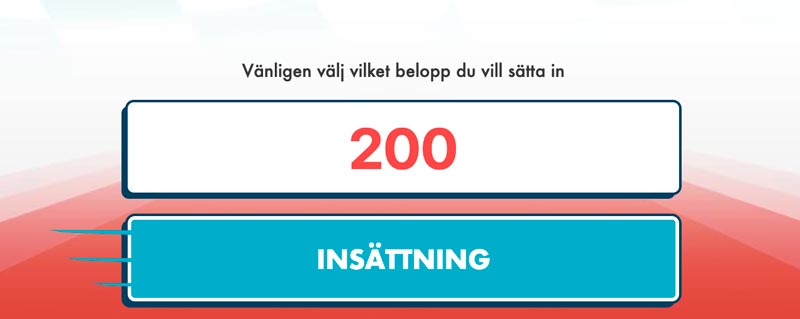 Insättningar Turbovegas Casino