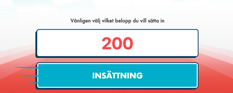 Insättningar Turbovegas Casino