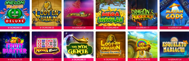 Slots med jackpot hos Party Casino