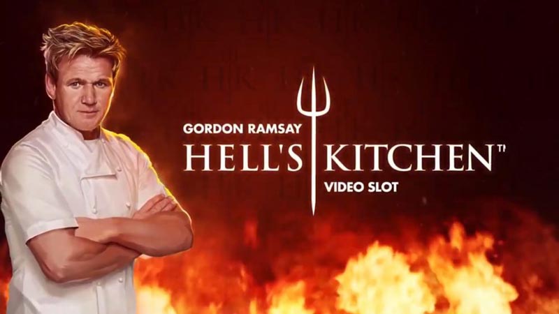 Bild på sloten Gordon Ramsay Hell's Kitchen - Ett nytt casinospel från NetEnt som släpptes maj 2021