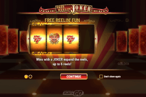 free reelin joker win